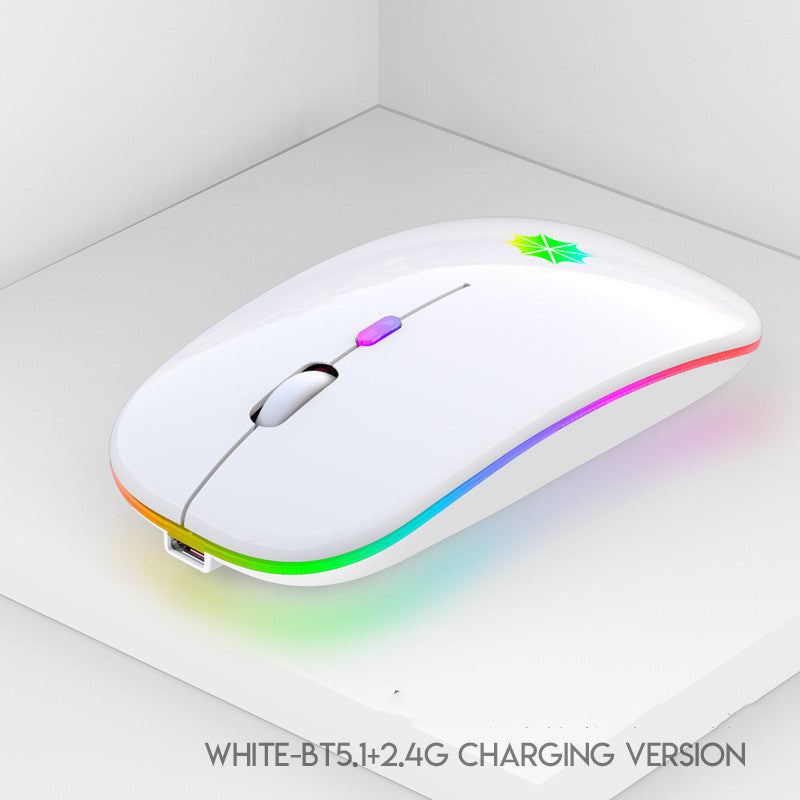 Silent Laptop Gaming Mouse Rechargeable