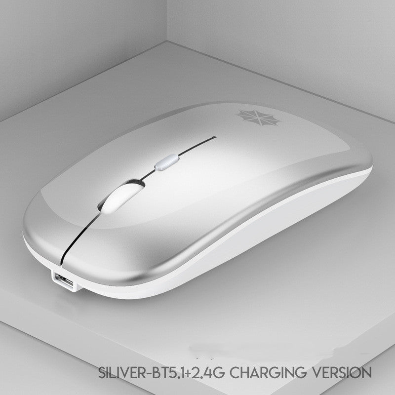 Silent Laptop Gaming Mouse Rechargeable